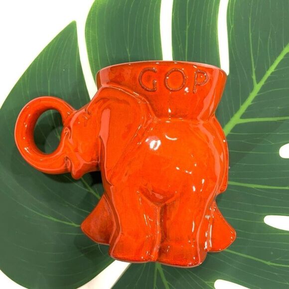 FRANKOMA 1969 Nixon Agnew GOP Stoneware Mug - Picture 2 of 7